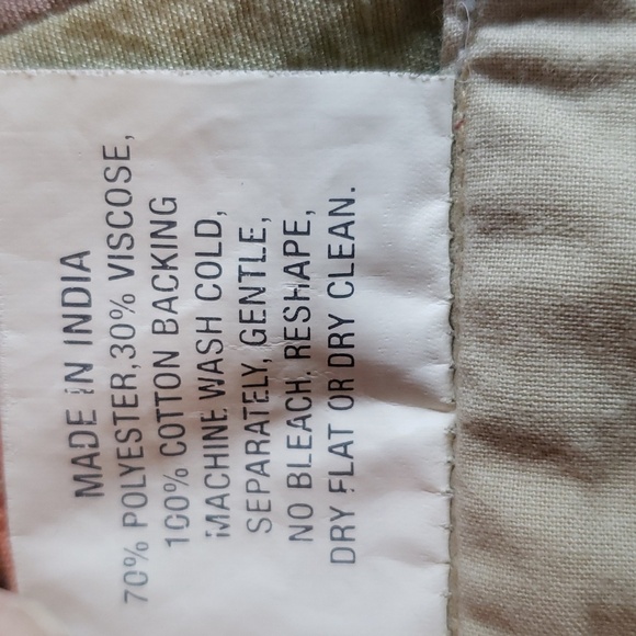 Crate&Barrel Angle Table Runner Multi - Picture 6 of 8